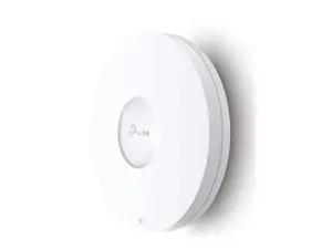 "TP-Link AX5400" lubinis "WiFi" prieigos taškas, 5400 Mbit/s, 574 Mbit/s, 4804 Mbit/s, 2500 Mbit/s, 2,4-5 GHz, IEEE 802.11a, IEEE 802.11ac, IEEE 802.11ax, IEEE 802.11b, IEEE 802.11g, IEEE 802.11n
