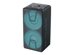 "Muse Party Box" garsiakalbis M-1805 DJ 150 W, "Bluetooth", belaidis ryšys, juodas
