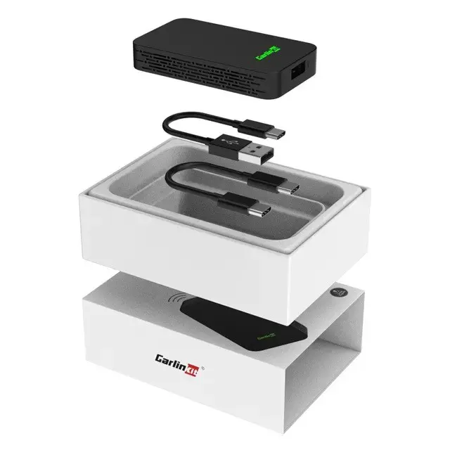 CarlinKit 5.0 2AIR CPC200-2air Wireless adapter Black