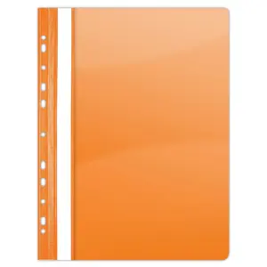 Segtuvėlis su perforacija A4 PP oranžinis