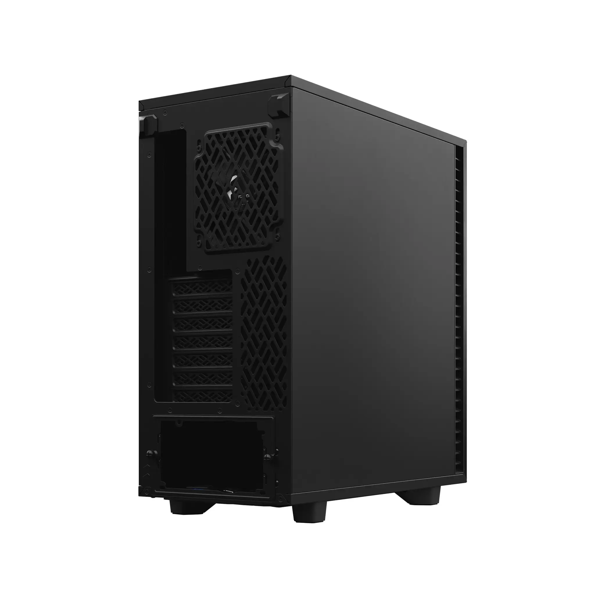 "Fractal Design Define 7 Compact", "Midi Tower", asmeninis kompiuteris, juodas, ATX, "micro ATX", "Micro-ITX", aliuminis, plienas, namams ir biurui
