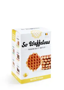 Belgiški vafliai SO WAFFELOUS, traškūs, 180 g