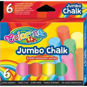 Kreida spalvota Colorino Kids Jumbo 6 spalvų