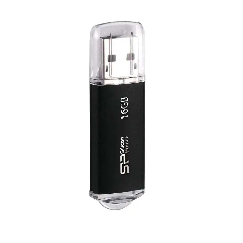 SILICON POWER atmintinė USB Ultima II I-series 16GB USB 2.0 juoda