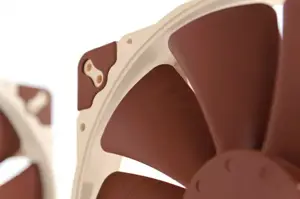 Noctua NF A20 5V PWM Kompiuterio korpuso ventiliatorius 20 cm, smėlio spalvos, raudonas