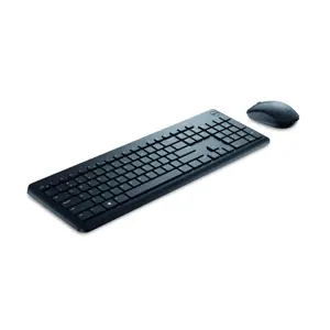 DELL KM3322W, Full-size (100%), Wireless, RF Wireless, Black, Mouse included