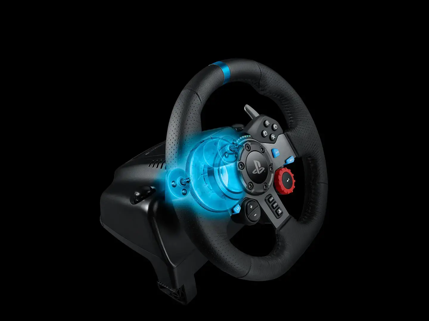 LOGITECH G29 Driving Force Racing Wheel - skirtas "PlayStation 4", "PlayStation 3" ir kompiuteriui - USB -