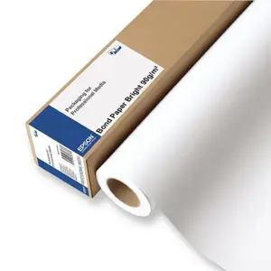 Epson Bond Paper Bright 90, 914 mm x 50 m, 90 g/m², baltas, ISO 9706, - SureColor SC-T7200D-PS - SureColor SC-T7200D - SureColor SC-T7200D - SureColor SC-T7200-PS - SureColor SC-T7200 -..., 91,4 cm, 50 m