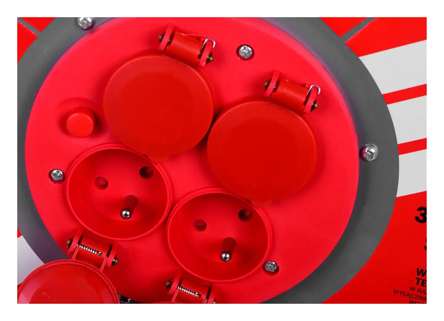 VERTEX PB25METAL 3x2,5 mm juodos spalvos prailginimo kabelis