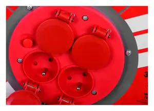 VERTEX PB25METAL 3x2,5 mm juodos spalvos prailginimo kabelis