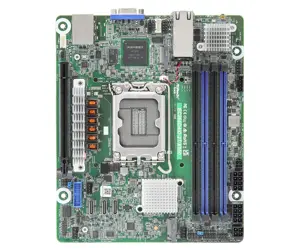 Asrock EC266D4ID-2T/X550 motherboard Intel C266 LGA 1700 mini ITX