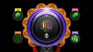 Dyson V15 Detect Absolute Belaidis dulkių siurblys, Nickel/Yellow