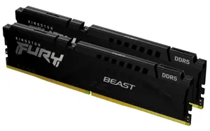 KINGSTON 128GB 5600MT/S DDR5 CL40 DIMM (KIT OF 2) FURY BEAST BLACK