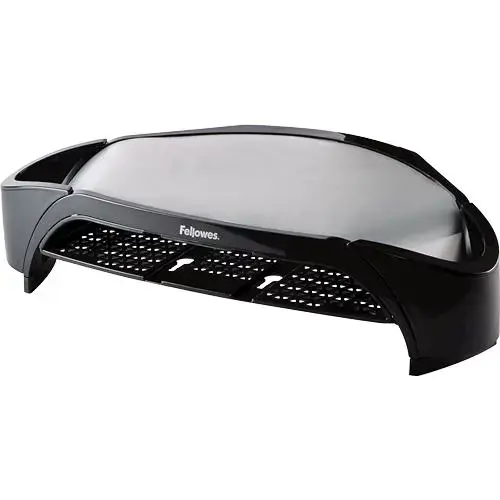 Fellowes Smart Suites Monitor Riser Plus, 10 kg, 53.3 cm (21"), Height adjustment, Black