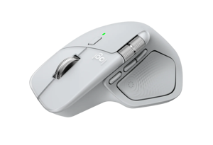 Logitech MX Master 4 for MAC Belaidė pelė RF Wireless + Bluetooth, 8000 DPI, White Silver
