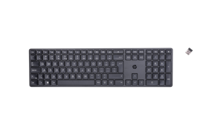 HP 450 programuojama belaidė klaviatūra, pilno dydžio (100 %), RF belaidė + USB, mechaninė, QWERTY,…