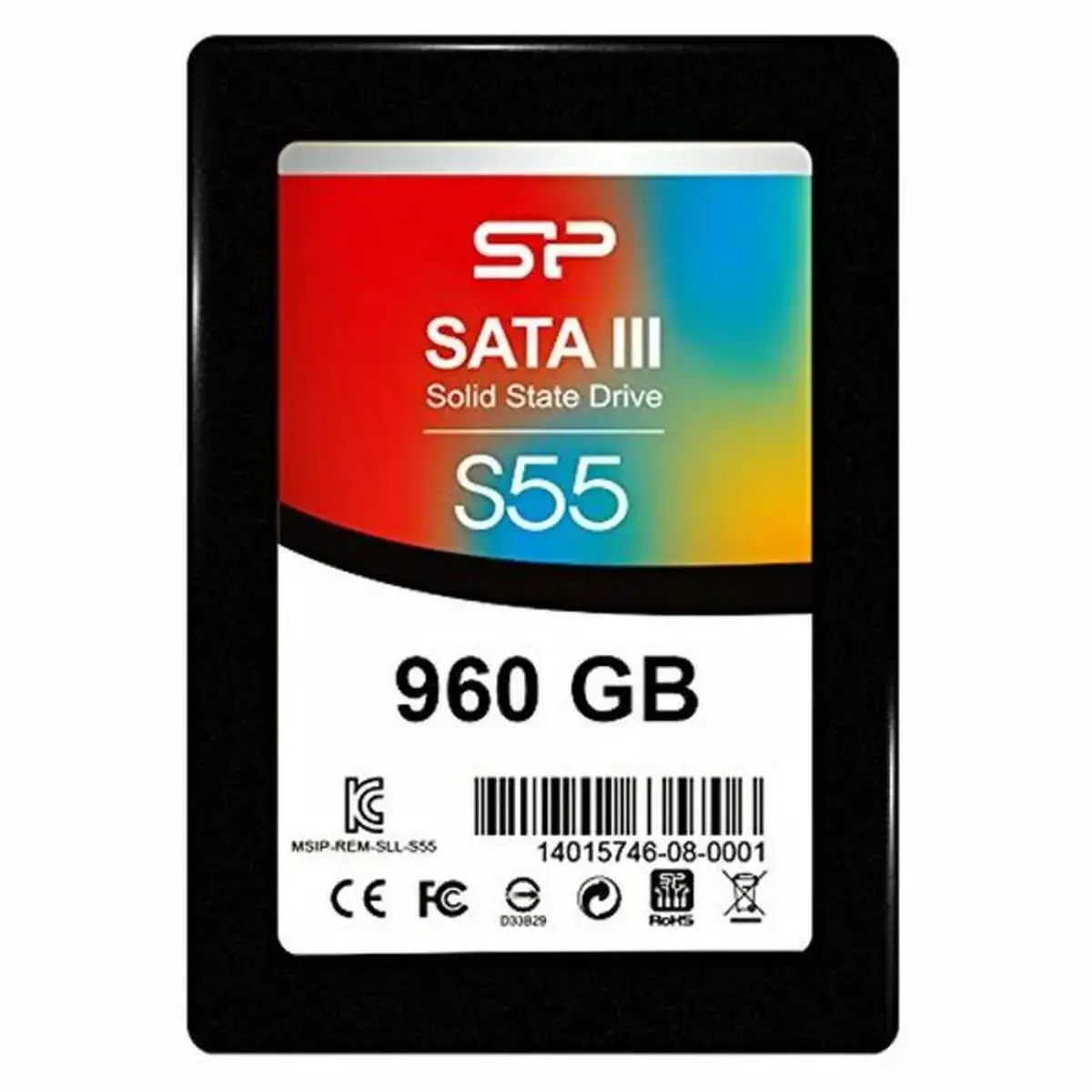 SSD diskas SILICON POWER Slim S55 960 GB, 2.5", SATA 6Gb/s
