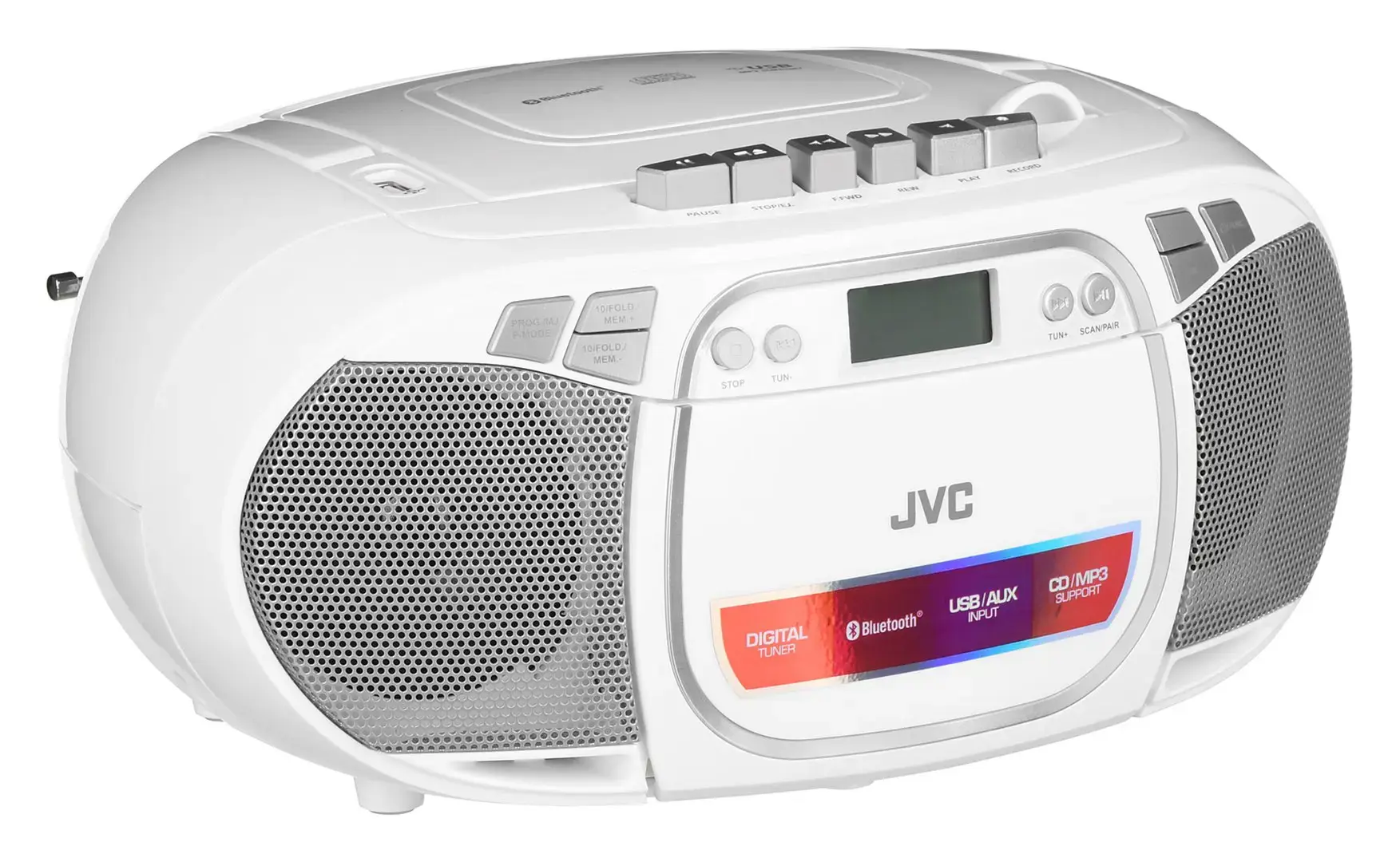 JVC RC-E451W CD player Portable CD player White