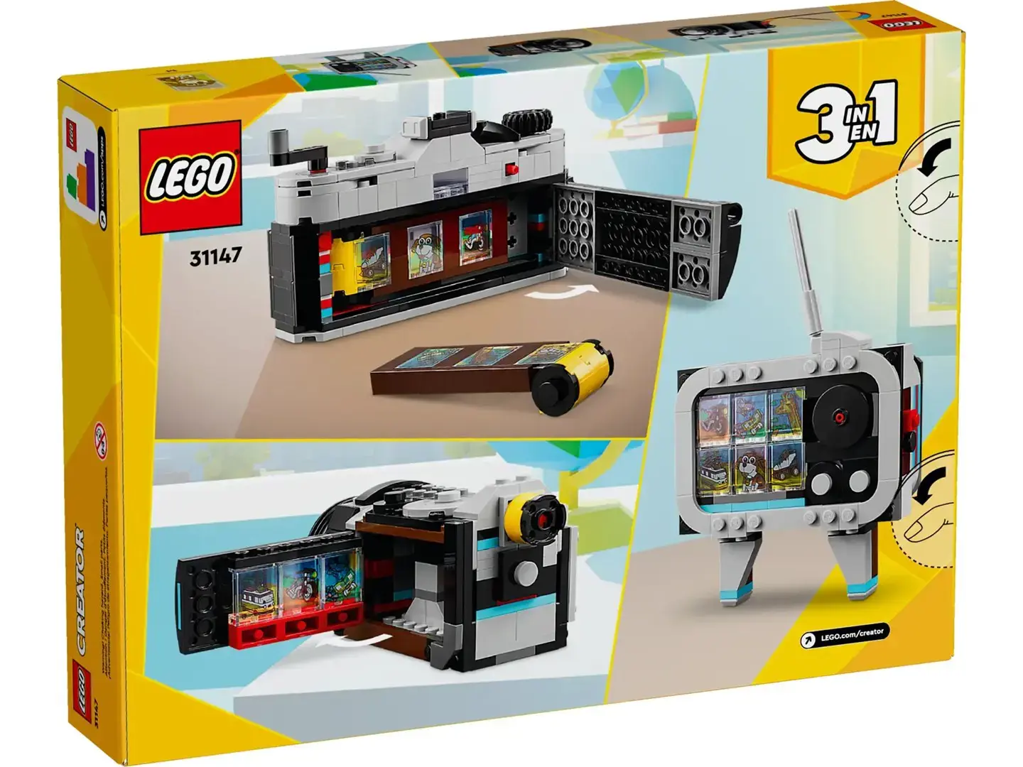 LEGO CREATOR 3 IN 1 31147 RETRO CAMERA