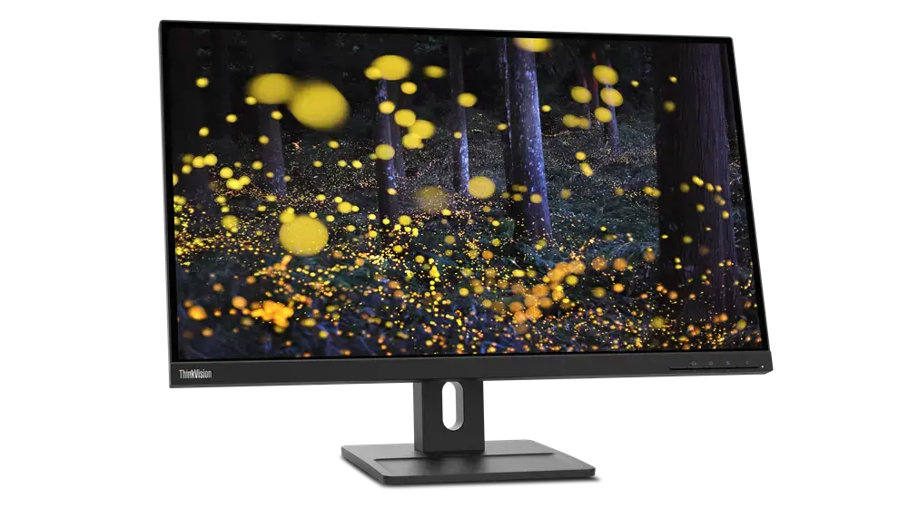 Monitorius Lenovo ThinkVision E27q-20, 68.6 cm (27"), 2560 x 1440 pixels, Quad HD, LED, 6 ms, Black
