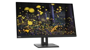 Monitorius Lenovo ThinkVision E27q-20, 68.6 cm (27"), 2560 x 1440 pixels, Quad HD, LED, 6 ms, Black