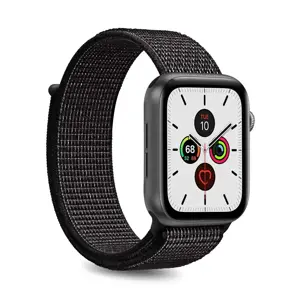 PURO nailonas - "Apple Watch" dirželis 42/44/45 mm (Juodas)