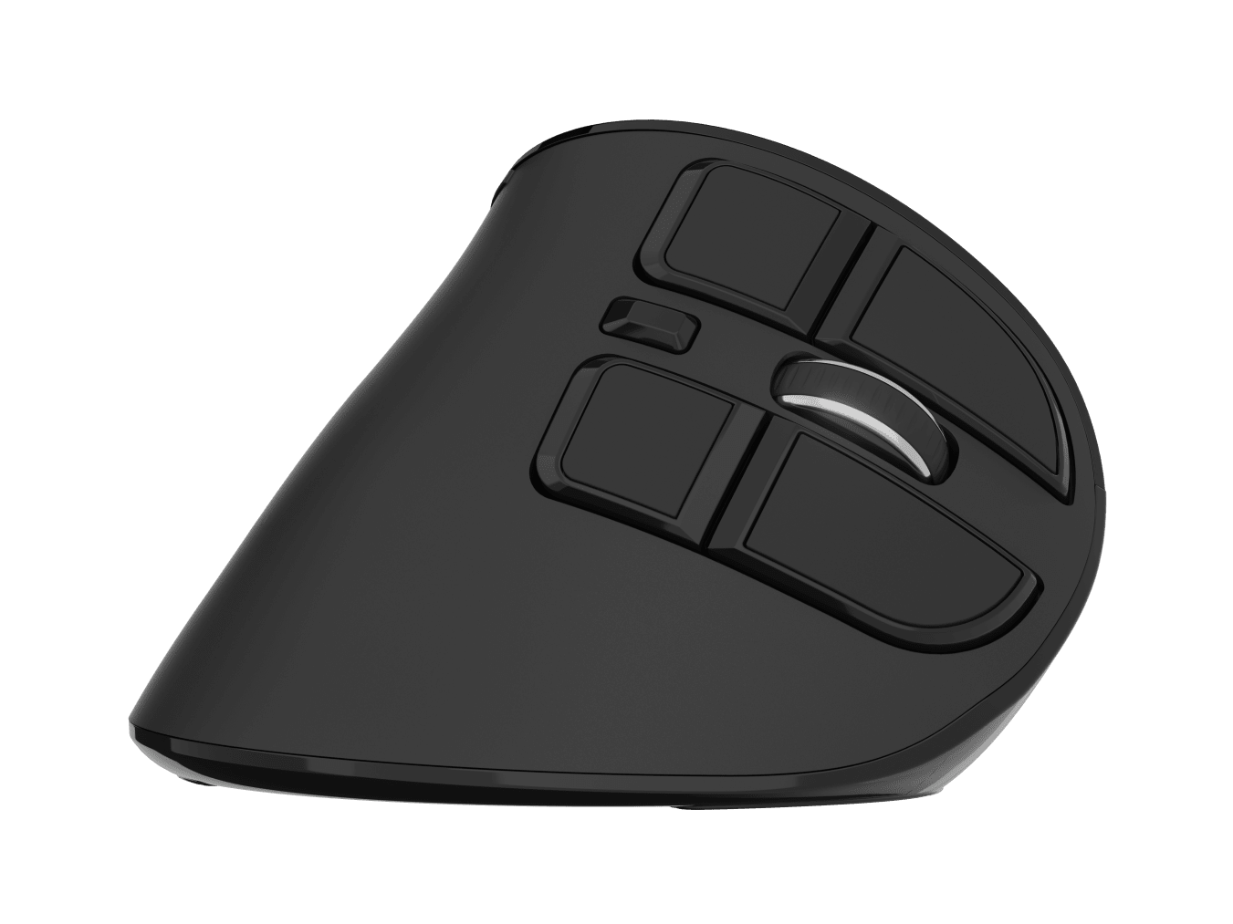 Natec | Vertical Mouse | Euphonie Pro | Wireless | Bluetooth, 2.4GHz | Black