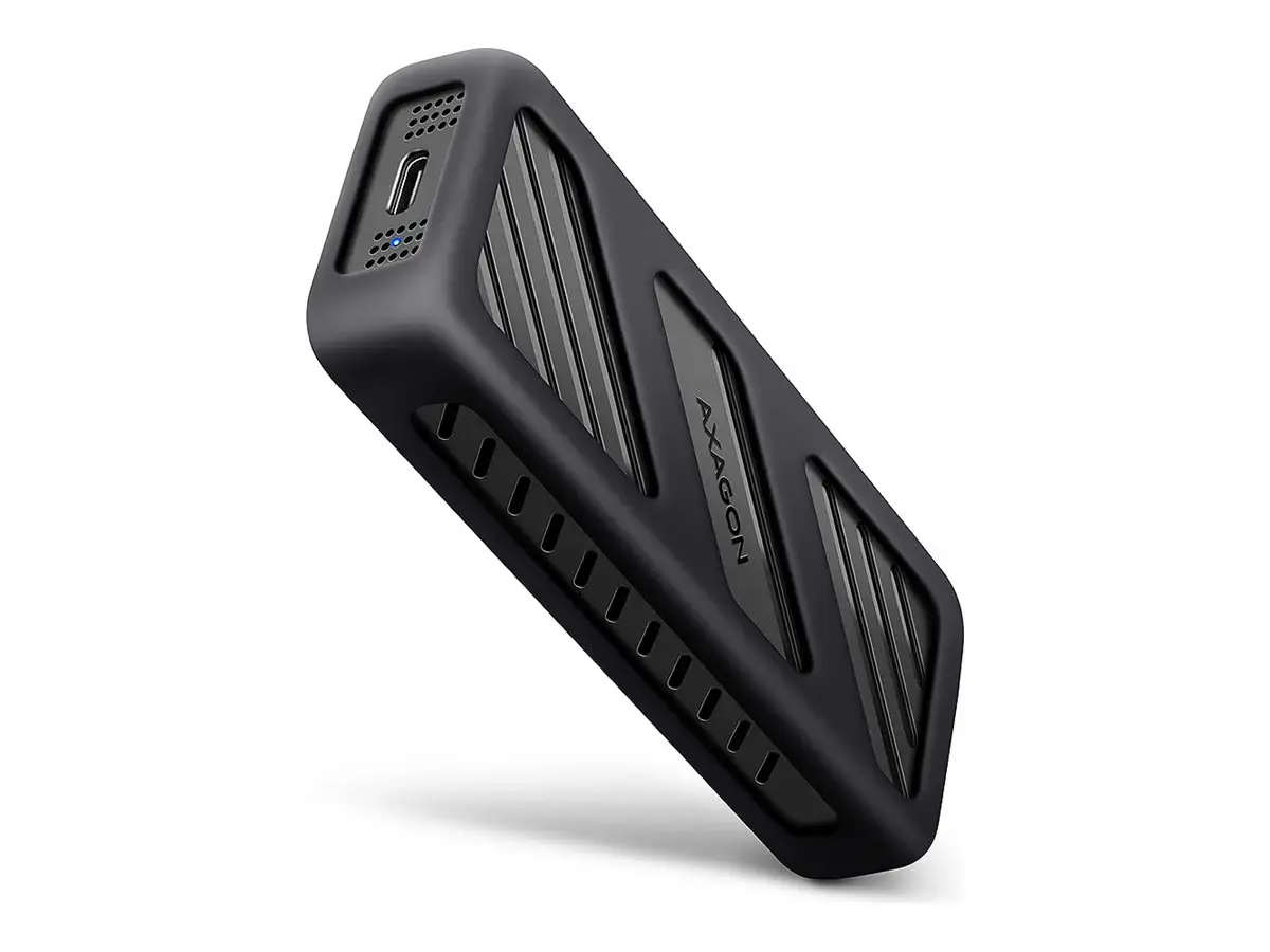 AXAGON USB-C 20Gbps - M.2 NVMe SSD ARMORED Box | EEM2-20G