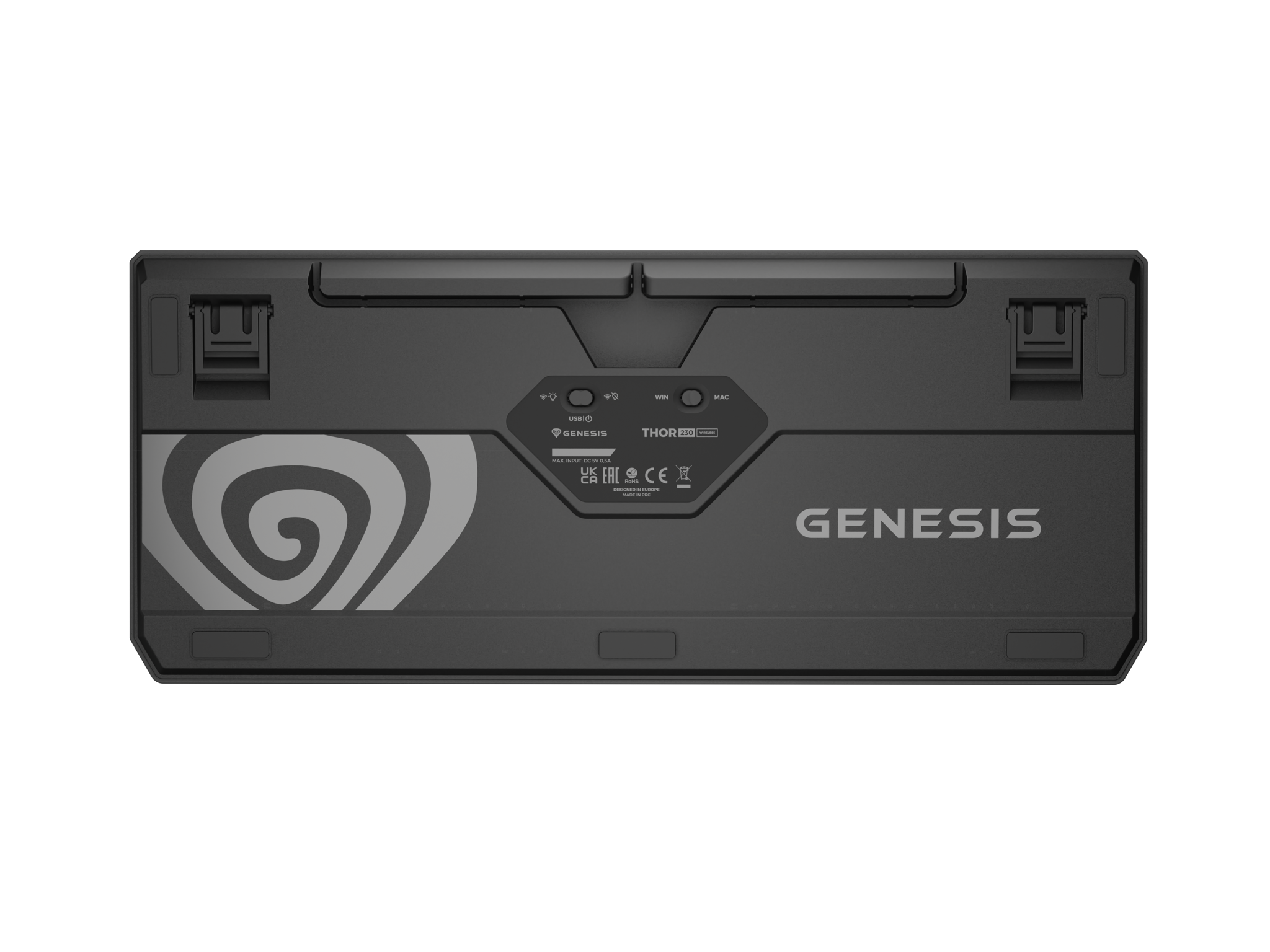 Genesis | THOR 230 TKL | Mechanical Gaming Keyboard | Wired | US | Outemu Red | Anchor Gray Negative