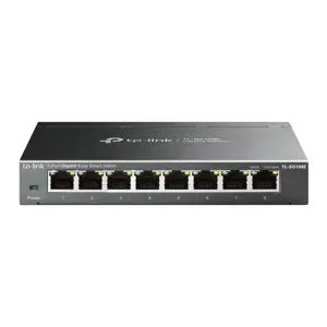 TP-LINK 8 prievadų Gigabit Easy Smart komutatorius 8 10/100/1000Mbps RJ45 prievadai MTU/Port/Tag-ba…