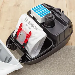 Bosch Serie 6 BGL6HYG1, 600 W, Cylinder vacuum, Dry, Dust bag, Allergy filter, Filtering