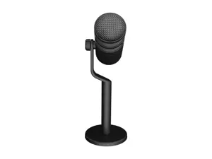 Genesis | Dynamic Microphone | Radium 350D | Black