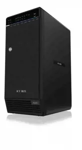 ICYBOX IB-3680SU3 "IcyBox" išorinis 3,5 standžiųjų diskų dėklas su 8 lizdais SATA I/II/III, USB 3.0, eSATA, JBOD, juodas