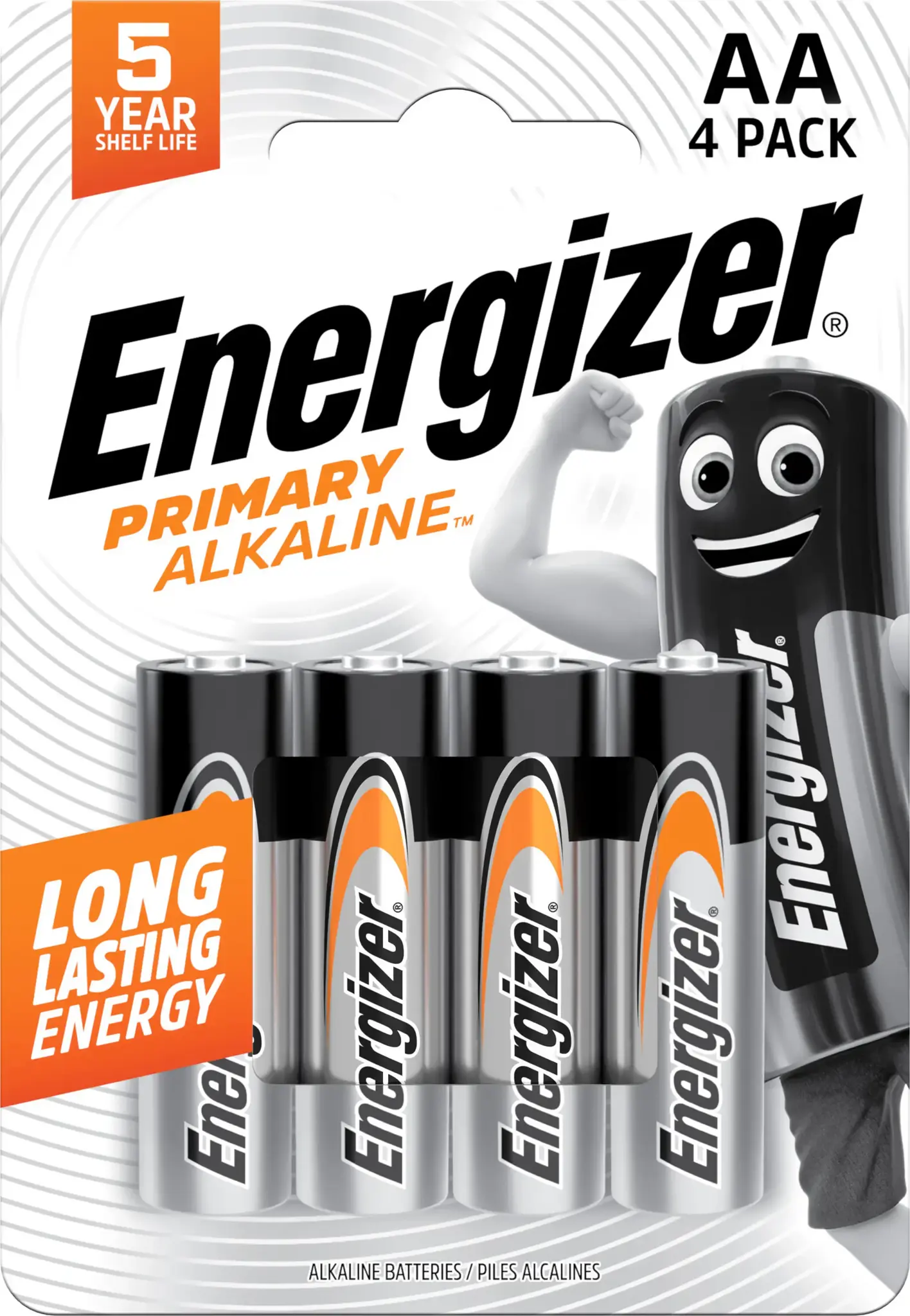 Energizer battery Primary Alkaline AA/LR6 CP4 EU