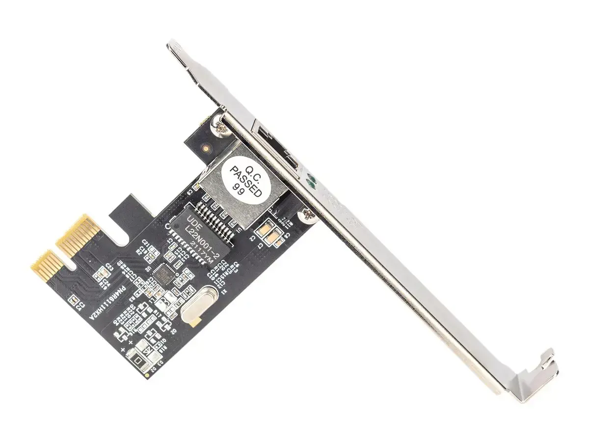 DIGITUS Gigabit Ethernet PCI Express kortelė 32 bitų žemo profilio laikiklis Realtek RTL8111H