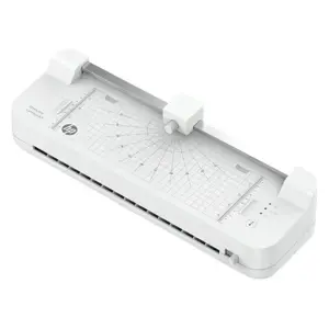 HP ONELAM COMBO A3 formato laminatorius, integruotas apipjaustymo aparatas, laminavimo greitis 40 cm/min, baltos spalvos