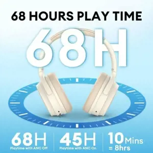 "Bluetooth" ausinės su mikrofonu Edifier WH700NB Beige