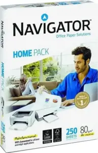 A4 Biuro popierius Navigator HOME PACK, 80 g/m², 250 psl.