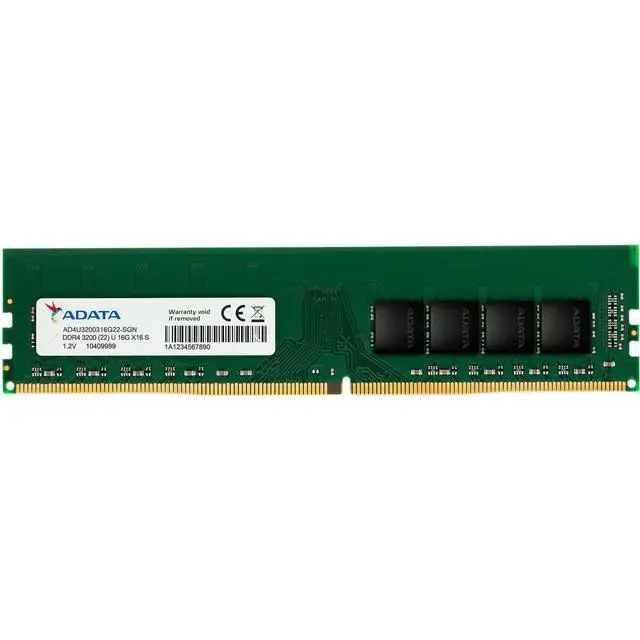 ADATA 16GB DDR4 3200MHz U-DIMM 22-22-22