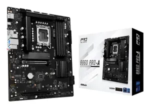 Mainboard ASROCK Intel B860 Express LGA1851 ATX Memory DDR5 Memory slots 4 1xHDMI 1xDisplayPort 1xA…