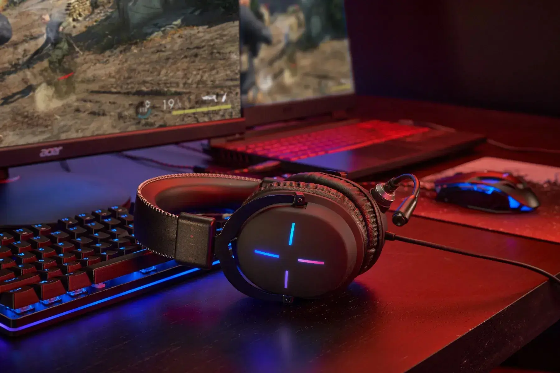 Acer | Nitro Gaming Headset II NHW200 | Built-in microphone | 3.5 mm | Black