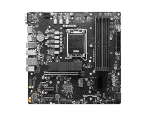 MSI PRO B760M-P DDR4, "Intel", LGA 1700, "Intel® Celeron®", "Intel® Pentium® Gold", DDR4-SDRAM, 128 GB, dviejų kanalų