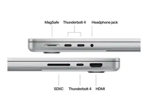 Apple MacBook Pro 14" Apple M4 10C CPU, 10C GPU/16GB/512GB SSD/Silver/SWE | Apple