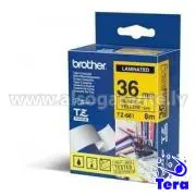 Brother TZE-661, TZ, Yellow, China, 5 year(s), 3.6 cm, 8 m