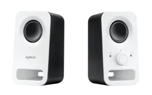 "Logitech Z150" stereofoniniai garsiakalbiai, ES, 2.0 kanalų, laidiniai, 3 W, balti