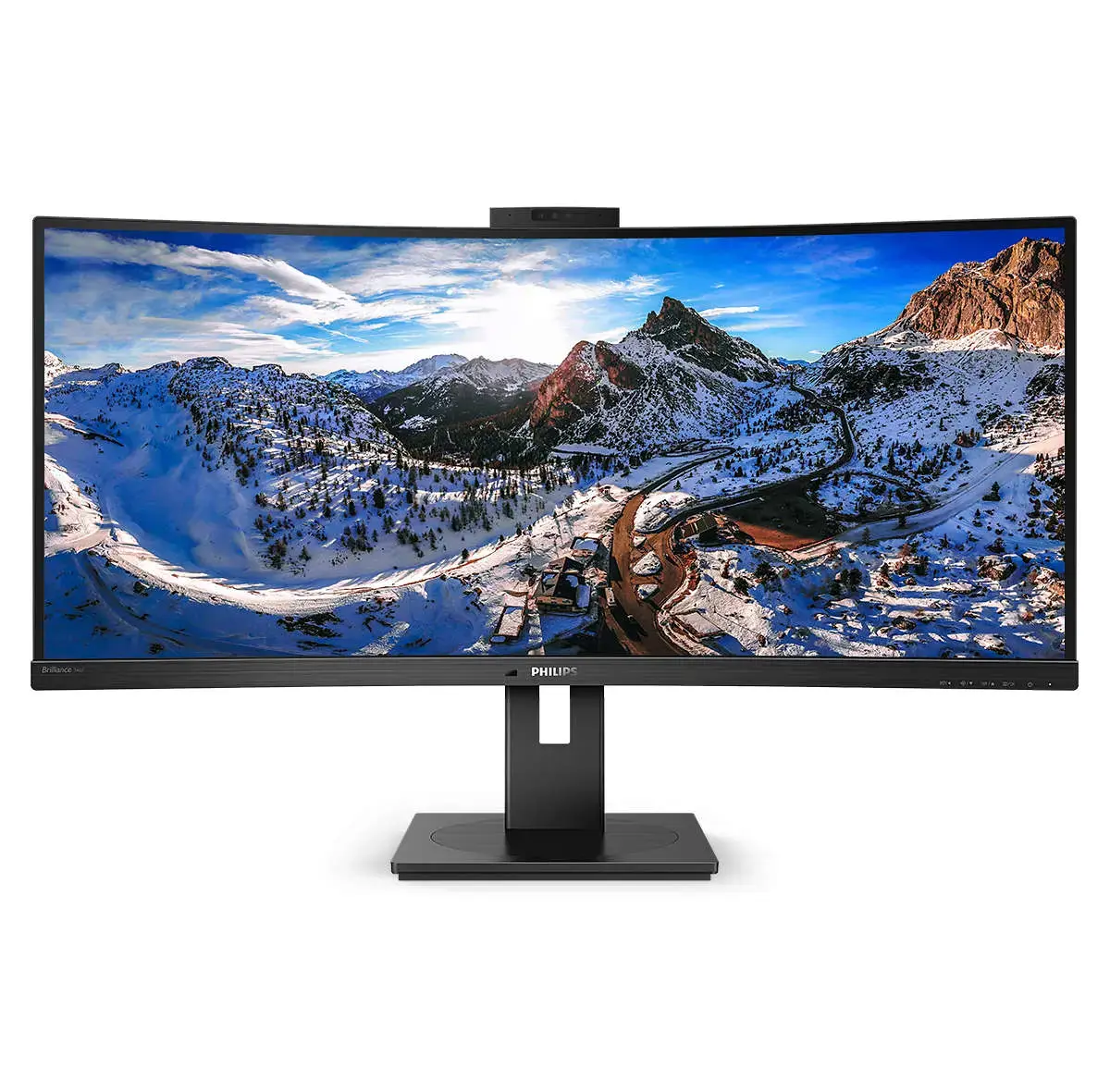 Monitorius Philips P Line 346P1CRH/00, 86.4 cm (34"), 3440 x 1440 pixels, UltraWide Quad HD, LED, 4 ms, Black