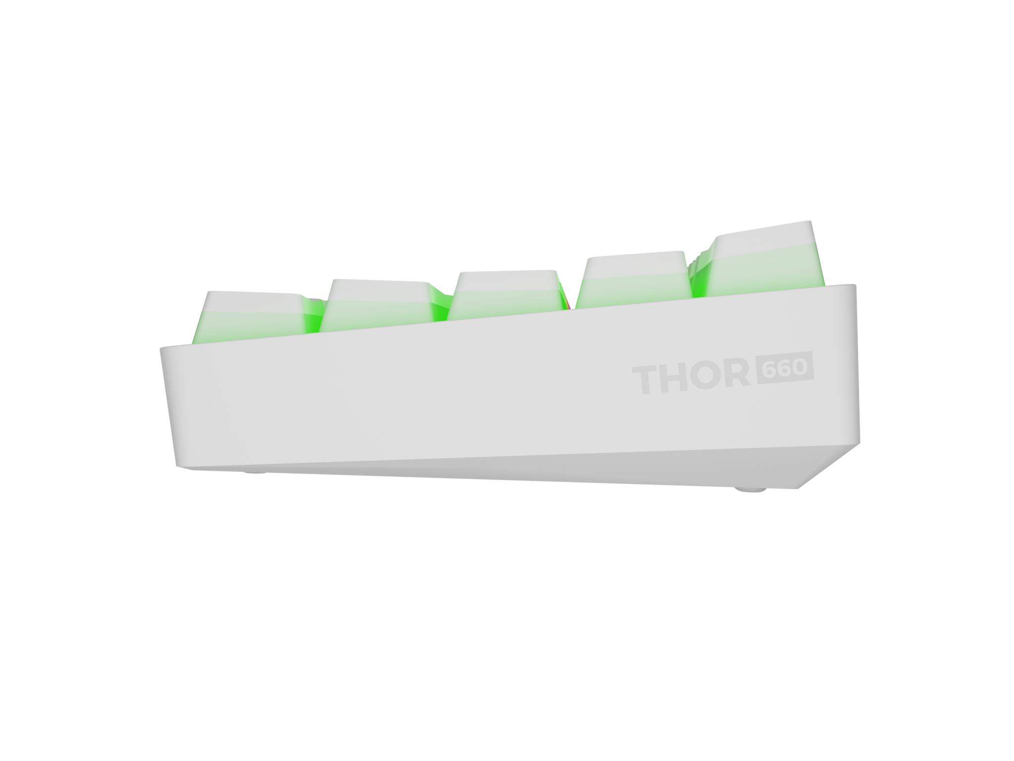 Genesis | THOR 660 G2 | Gaming keyboard | Wireless/Wired | US | White | 2.4 GHz, Bluetooth, USB | Tactile