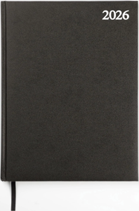 Kalendorius STANDARD 2026, PVC, A4, juoda (Baltic)