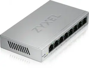 Zyxel GS1200-8, valdomas, Gigabit Ethernet (10/100/1000), dvipusis duomenų perdavimas