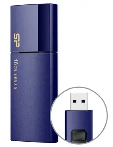 SILICON POWER atmintinė USB Blaze B05 16GB USB 3.2 Blue